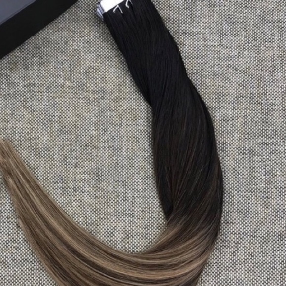 ALEXIS  3 PACK 20” 1B/6/27 BALAYAGE HUMAN TAPE INS main image 4